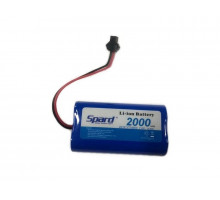 Аккумулятор Li-Ion Spard 7,4V 2000mAh+PCM+SMP для игрушек