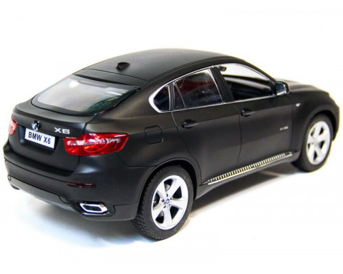 Р/У машина MZ BMW X6 2016M черный матов 1/14 + акб