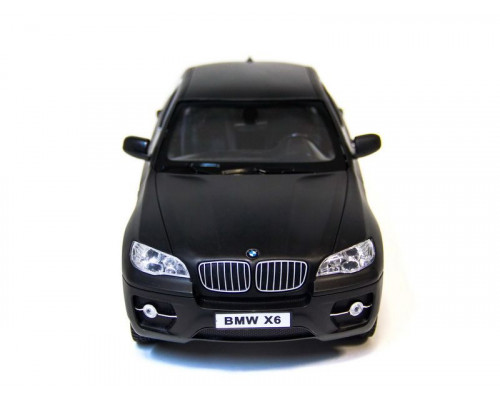 Р/У машина MZ BMW X6 2016M черный матов 1/14 + акб