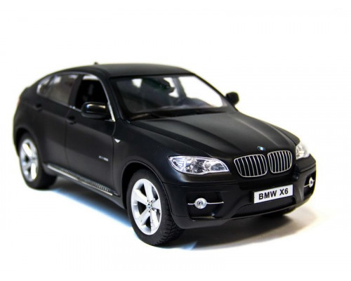 Р/У машина MZ BMW X6 2016M черный матов 1/14 + акб