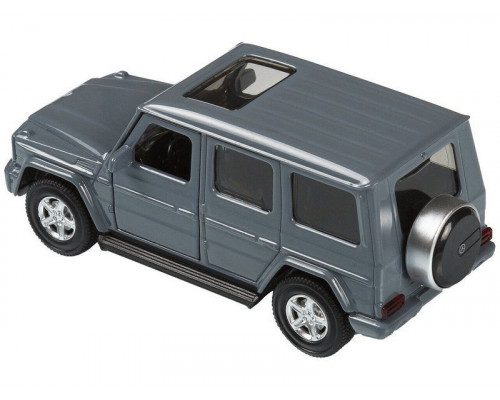 Машина АВТОПАНОРАМА Mercedes-Benz G350d, серый, 1/42, инерция, откр. двери, в/к 17,5*12,5*6,5 см