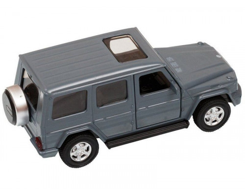 Машина АВТОПАНОРАМА Mercedes-Benz G350d, серый, 1/42, инерция, откр. двери, в/к 17,5*12,5*6,5 см