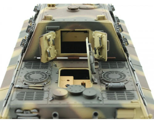 Р/У танк Torro Jagdtiger (Metal Edition) 1/16 2.4G, ИК-пушка, деревянная коробка