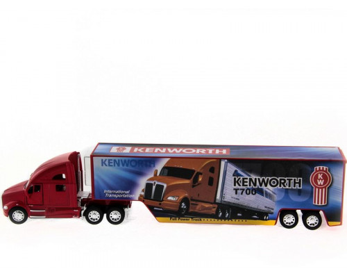 Машина Kinsmart 1:40 Keworth T700 инерция  в/к