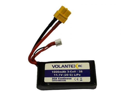 Аккумулятор Li-Po 1000mAh, 11,1V XT60 для катера Volantex RC Vector SR48