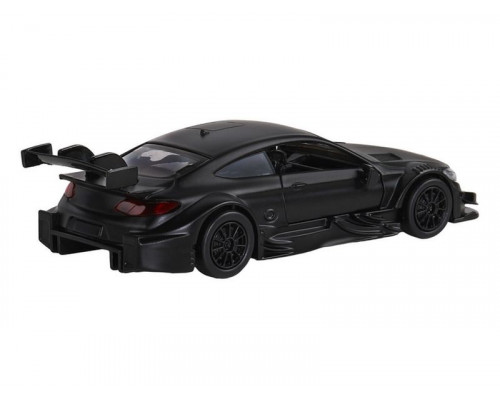 Машина АВТОПАНОРАМА Mercedes-AMG C 63 DTM, синий, 1/42, инерция, откр. двери, в/к 17,5*12,5*6,5