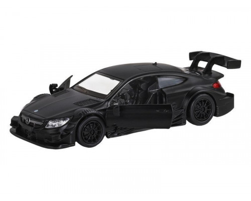 Машина АВТОПАНОРАМА Mercedes-AMG C 63 DTM, синий, 1/42, инерция, откр. двери, в/к 17,5*12,5*6,5