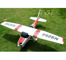 Радиоуправляемый самолет Top RC Cessna 182 500 class красная 1410мм 2.4G 4-ch LiPo RTF