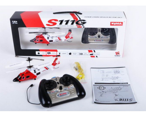 Р/У вертолет Syma S111G Gyro IR RTF