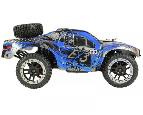 Радиоуправляемый шорт-корс Remo Hobby EX3 Brushless UPGRADE (синий) 4WD 2.4G 1/10 RTR