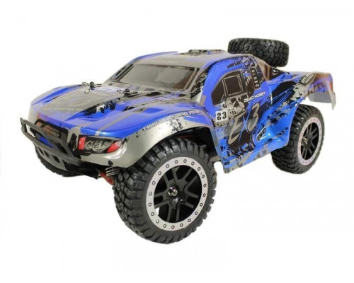 Радиоуправляемый шорт-корс Remo Hobby EX3 Brushless UPGRADE (синий) 4WD 2.4G 1/10 RTR