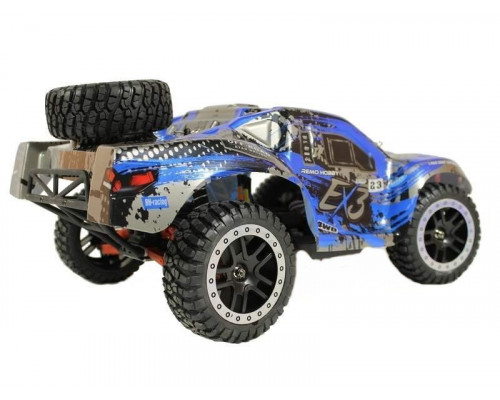 Радиоуправляемый шорт-корс Remo Hobby EX3 Brushless UPGRADE (синий) 4WD 2.4G 1/10 RTR