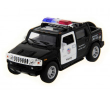 Машина Kinsmart 1:40 Hummer H2 Police инерция (1/12шт.) б/к