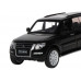 Машина АВТОПАНОРАМА Mitsubishi Pajero 4WD Tubro, черный, 1/33, свет, звук, в/к 17,5*13,5*9 см