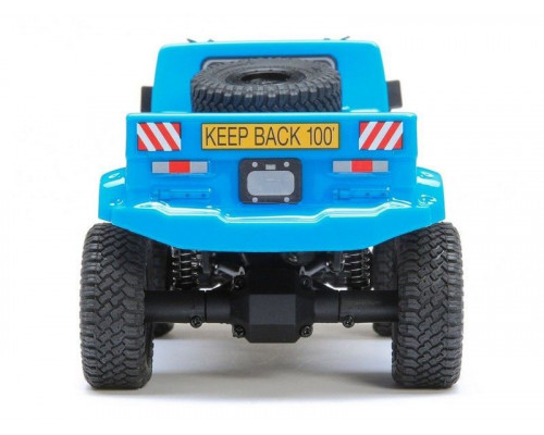 Краулер ECX 1:24 Scaler Crawler Barrage UV 4WD, электро, RTR (синий)