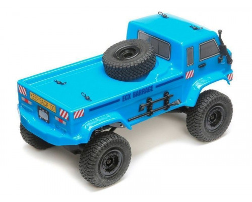 Краулер ECX 1:24 Scaler Crawler Barrage UV 4WD, электро, RTR (синий)