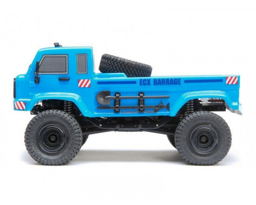 Краулер ECX 1:24 Scaler Crawler Barrage UV 4WD, электро, RTR (синий)