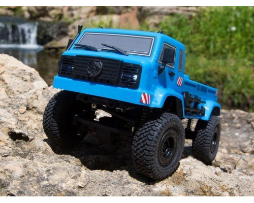 Краулер ECX 1:24 Scaler Crawler Barrage UV 4WD, электро, RTR (синий)