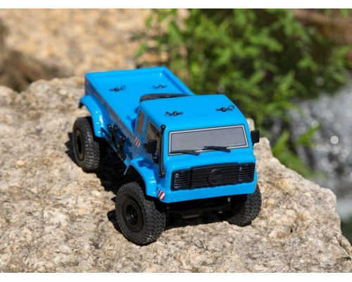 Краулер ECX 1:24 Scaler Crawler Barrage UV 4WD, электро, RTR (синий)