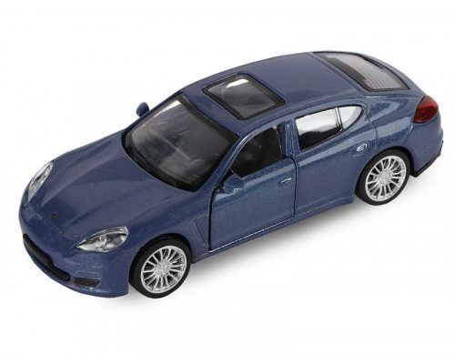 Машина АВТОПАНОРАМА Porsche Panamera S, синий, 1/43, инерция, в/к 17,5*12,5*6,5 см