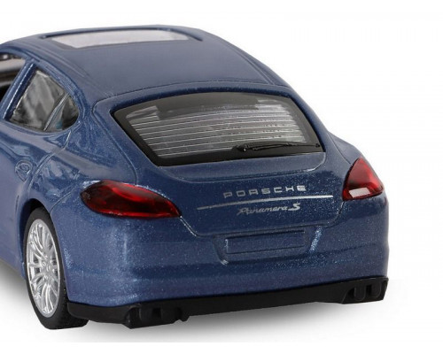 Машина АВТОПАНОРАМА Porsche Panamera S, синий, 1/43, инерция, в/к 17,5*12,5*6,5 см