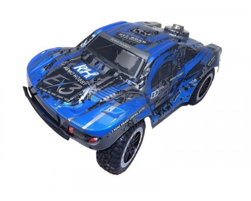 Радиоуправляемый шорт-корс Remo Hobby EX3 Brushless (синий) 4WD 2.4G 1/10 RTR