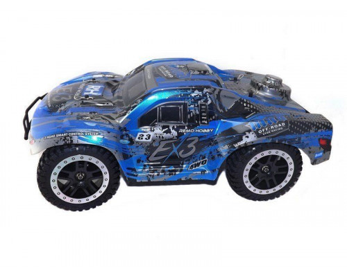 Радиоуправляемый шорт-корс Remo Hobby EX3 Brushless (синий) 4WD 2.4G 1/10 RTR