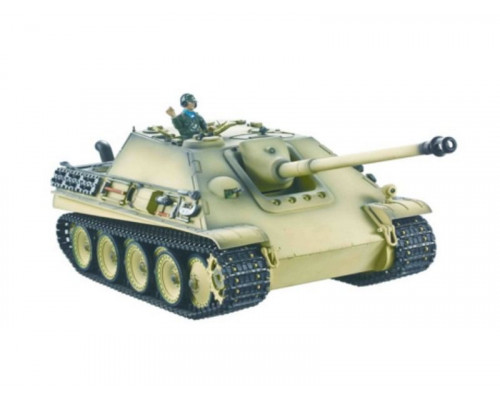 Р/У танк Taigen 1/16 Jagdpanther (Германия) (для ИК боя) V3 2.4G RTR окрас пустыня