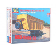 Сборная модель AVD Полуприцеп МАЗ-9506-30, 1/43