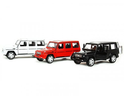 Машина MZ Mercedes G55 25074C 1/32 музыка, свет, инерция 15см (1/6шт) б/к