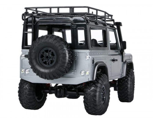 Радиоуправляемая машина MN MODEL англ. внедорожник Defender  D90 (серебристый) 4WD 2.4G 1/12 RTR