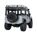 Радиоуправляемая машина MN MODEL англ. внедорожник Defender  D90 (серебристый) 4WD 2.4G 1/12 RTR