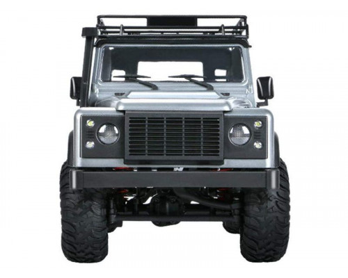 Радиоуправляемая машина MN MODEL англ. внедорожник Defender  D90 (серебристый) 4WD 2.4G 1/12 RTR