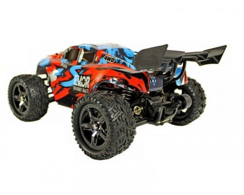 Радиоуправляемая трагги Remo Hobby S EVO-R Brushless (красная) 4WD 2.4G 1/16 RTR