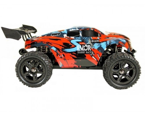 Радиоуправляемая трагги Remo Hobby S EVO-R Brushless (красная) 4WD 2.4G 1/16 RTR