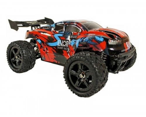 Радиоуправляемая трагги Remo Hobby S EVO-R Brushless (красная) 4WD 2.4G 1/16 RTR