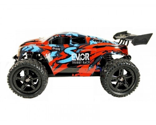 Радиоуправляемая трагги Remo Hobby S EVO-R Brushless (красная) 4WD 2.4G 1/16 RTR