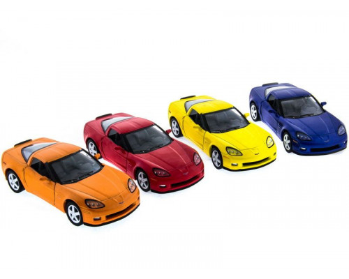 Машина Kinsmart CHEVROLET CORVETTE Z06 инерция (1/12шт.) 1:36 б/к