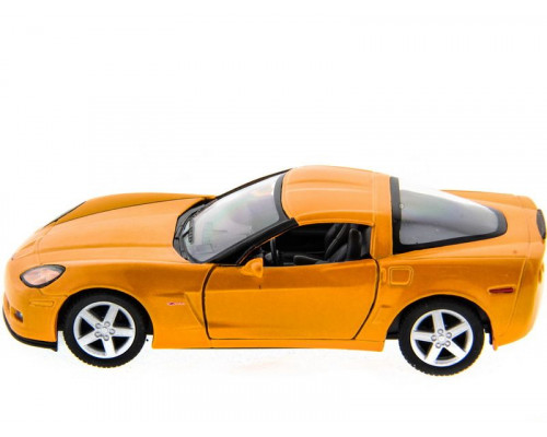 Машина Kinsmart CHEVROLET CORVETTE Z06 инерция (1/12шт.) 1:36 б/к