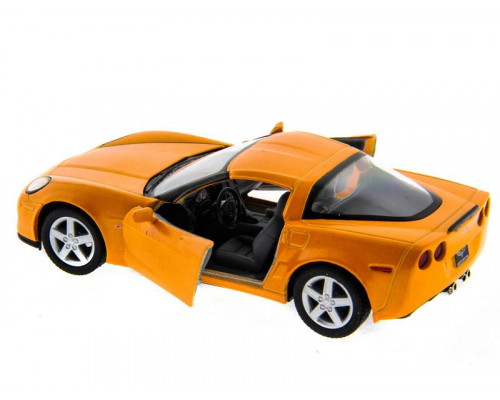 Машина Kinsmart CHEVROLET CORVETTE Z06 инерция (1/12шт.) 1:36 б/к