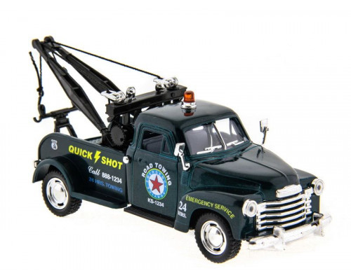 Машина Kinsmart 1953 Chevrolet 3100 Wreckler инерция (1/12шт.) 1:38 б/к