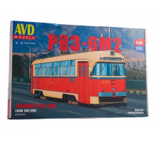 Сборная модель AVD Трамвай РВЗ-6М2, 1/43