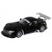 Машина АВТОПАНОРАМА BMW Z4 GT, черный, 1/32, свет, звук, инерция, в/к 17,5*13,5*9 см