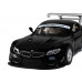 Машина АВТОПАНОРАМА BMW Z4 GT, черный, 1/32, свет, звук, инерция, в/к 17,5*13,5*9 см