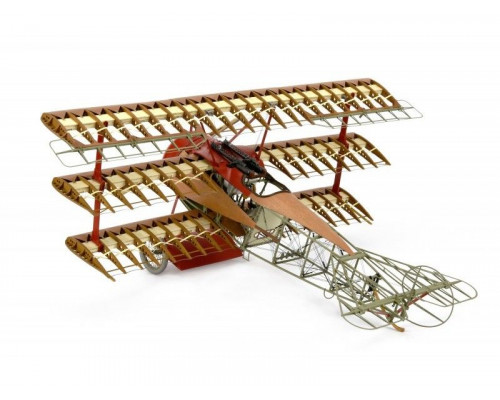 Сборная деревянная модель самолета Artesania Latina FOKKER DR.I 1918 RED BARON, 1/16