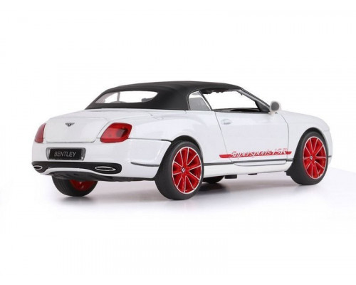 Машина АВТОПАНОРАМА Bentley Continental Supersports ISR, белый, 1/24, в/к 24,5*12,5*10,5 см