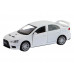 Машина АВТОПАНОРАМА Mitsubishi Lancer Evolution, белый, 1/41, откр. двери, в/к 17,5*12,5*6,5 см