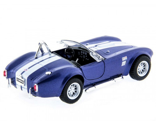 Машина Kinsmart Shelby Cobra 427 1965 инерция (1/12шт.) 1:32 б/к