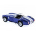 Машина Kinsmart Shelby Cobra 427 1965 инерция (1/12шт.) 1:32 б/к