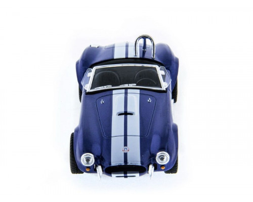 Машина Kinsmart Shelby Cobra 427 1965 инерция (1/12шт.) 1:32 б/к